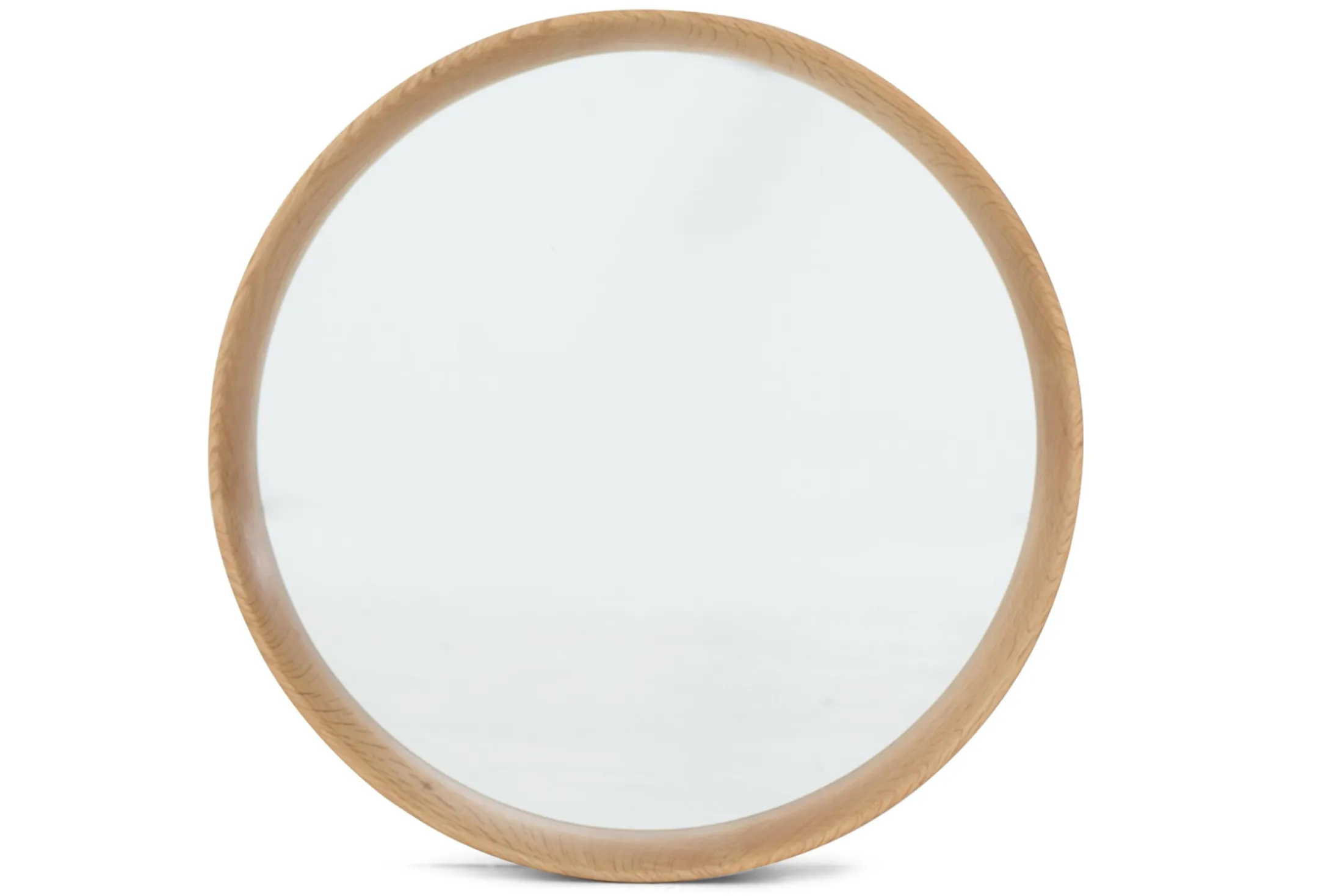 Discount Flamant Lucente, Spiegel, Eiken, Rond, 46Cm