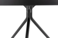 New Flamant Madison, Bijzettafel, Eiken En Metaal, Rond, 60 Cm, Donkerbruin