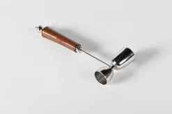 Clearance Flamant Manhattan, Cocktailjigger, Bruin Leer