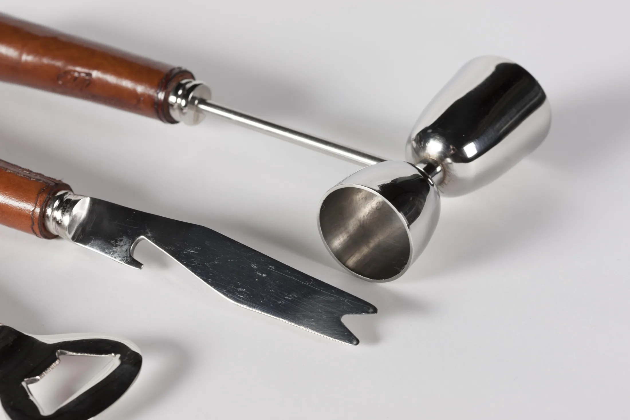 Clearance Flamant Manhattan, Flesopener, Bruin Leer
