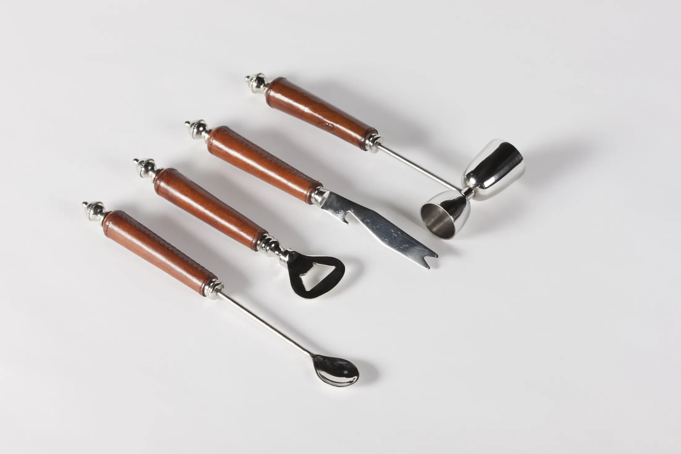 Clearance Flamant Manhattan, Flesopener, Bruin Leer