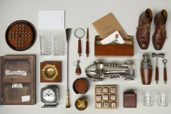 Clearance Flamant Manhattan, Flesopener, Bruin Leer