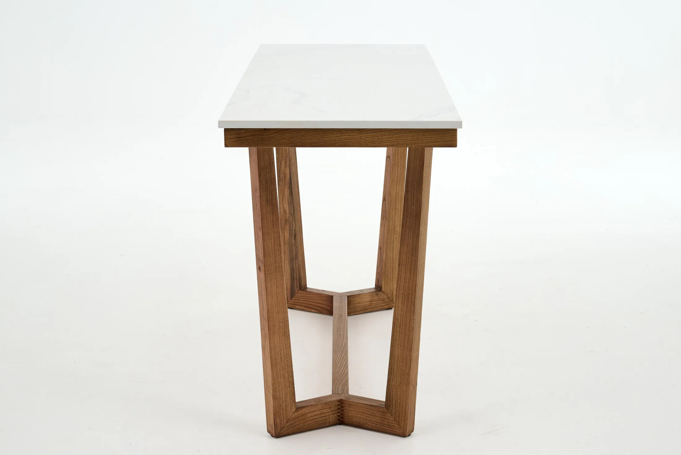 Best Flamant Marnix, Consoletafel, Eiken En Steen