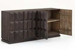 Hot Flamant Matthews, Dressoir, 4 Deuren, Bruin