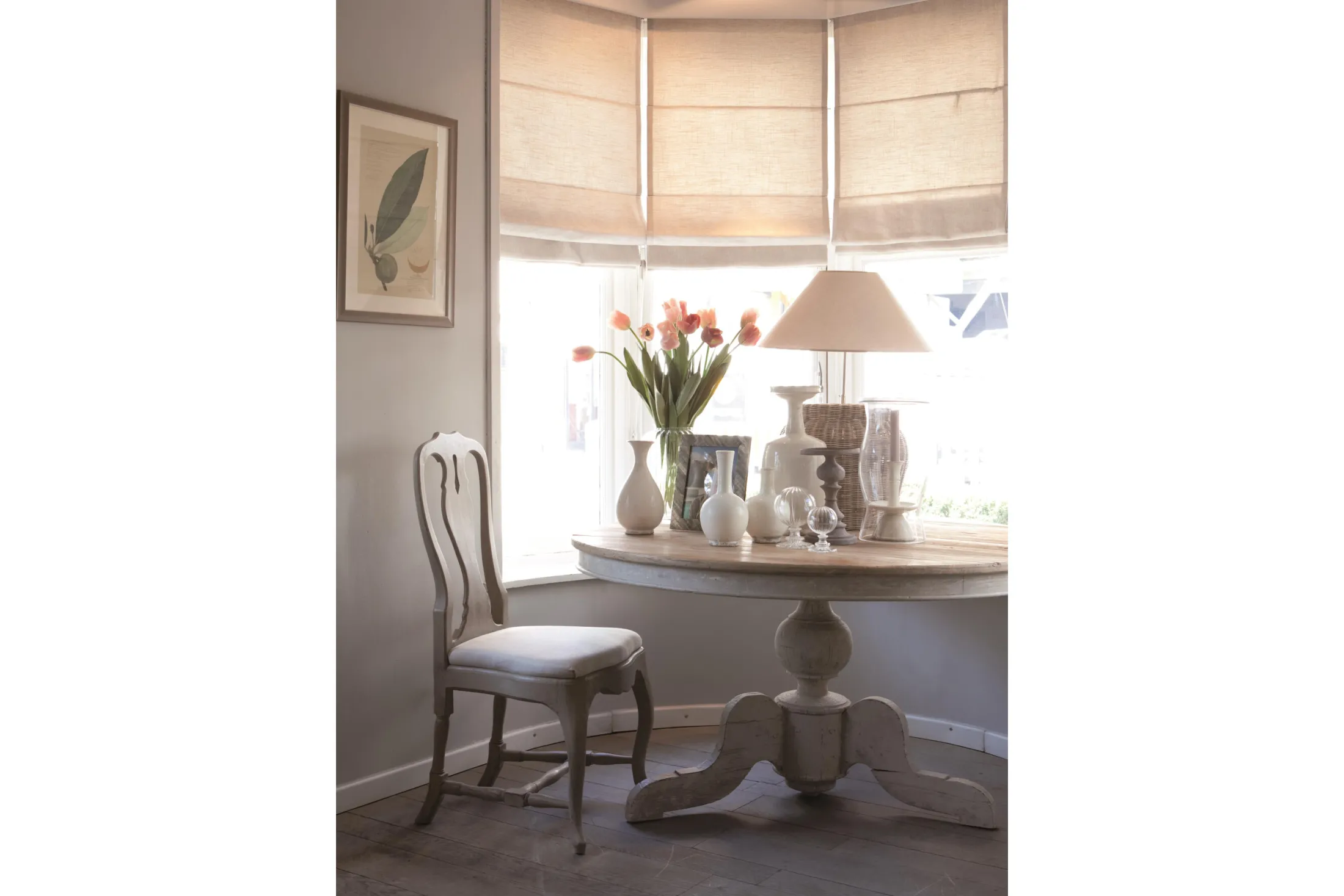 Clearance Flamant Milan, Eettafel, Rond, Gerecycled Hout, 140 Cm, Model 1