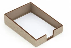 Clearance Flamant Milburn, Papierlade, Wol En Leer