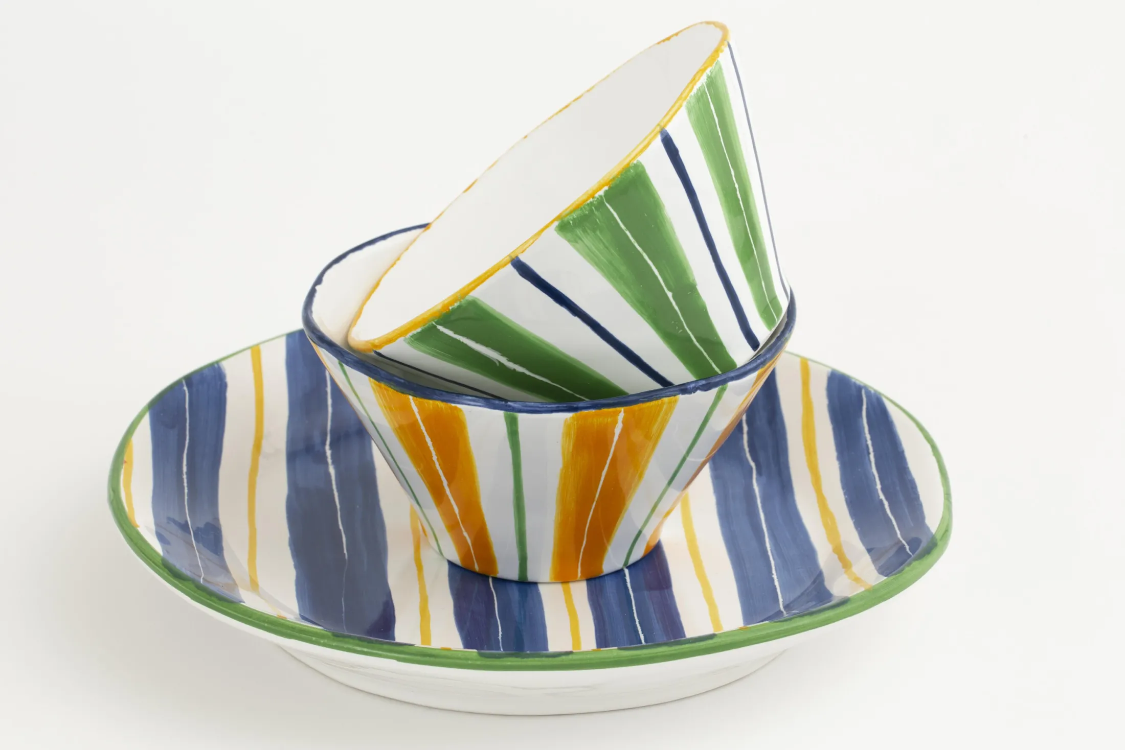 Hot Flamant Nanna, Bord, 23 Cm, Blauw