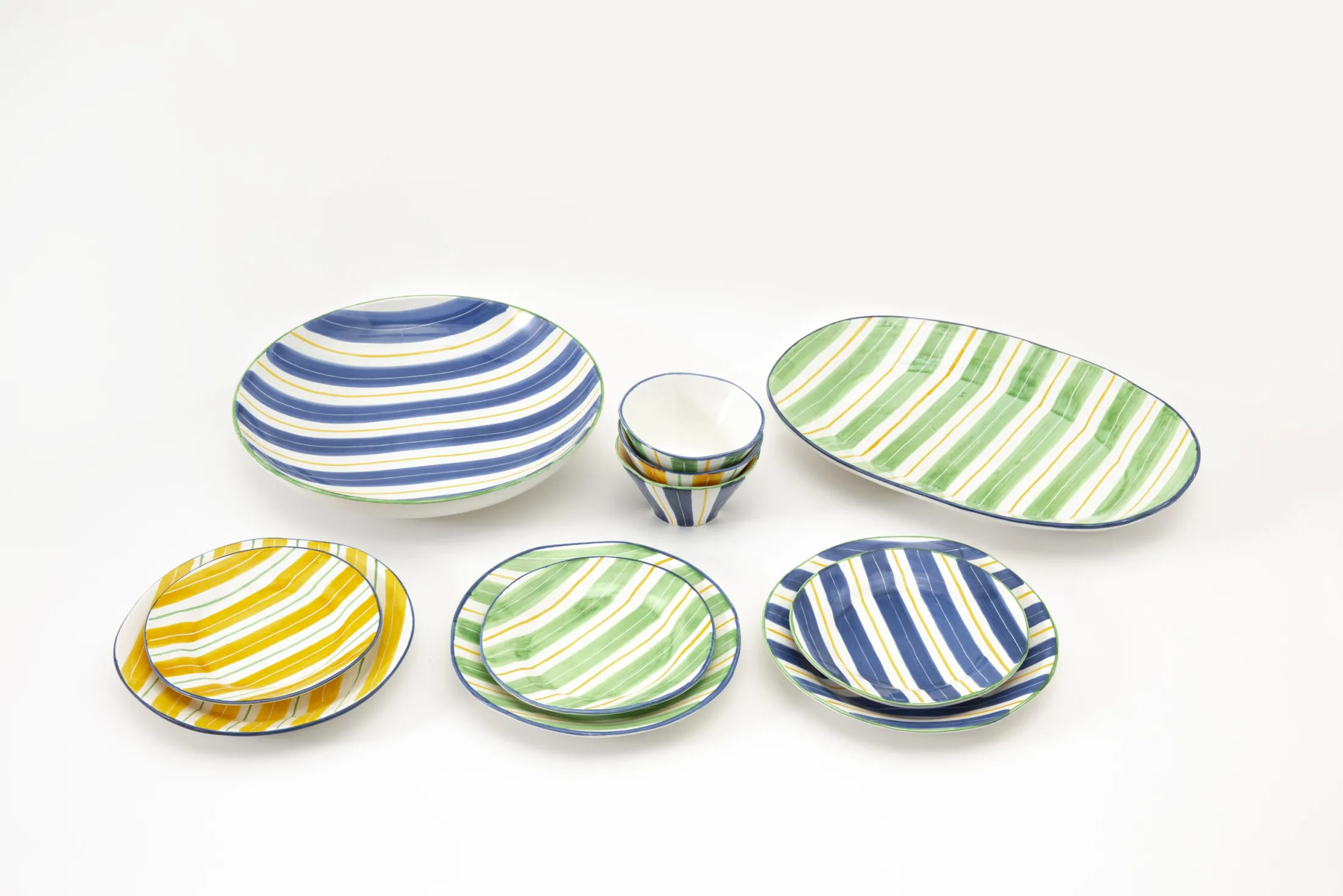 New Flamant Nanna, Bord, 23 Cm, Geel