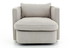 Hot Flamant Nelia, Fauteuil, Naturel, Draaibaar
