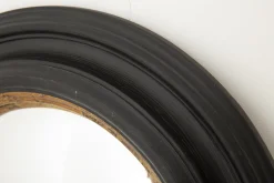 Outlet Flamant Pendolo, Spiegel, Zwart En Goud, Bol, Rond