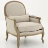 Clearance Flamant Ranomi, Fauteuil, Natuurlijk Linnen