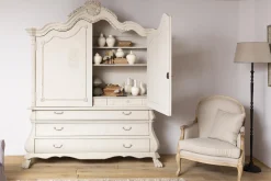 Clearance Flamant Ranomi, Fauteuil, Natuurlijk Linnen