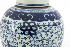 Online Flamant Redding, Potiche, Blauw/Wit