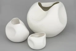 Flamant Reynolds, Vaas, Keramiek, Wit, Model 1