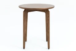 Online Flamant Rix, Bijzettafel, Hout, Rond