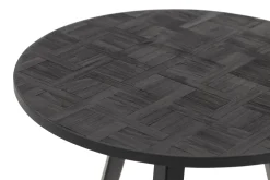 New Flamant Robyn, Bistrotafel, Teruggewonnen Teak, Rond, 75 Cm