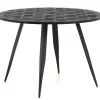 Discount Flamant Robyn, Eettafel, Teruggewonnen Teak, Rond, 110 Cm