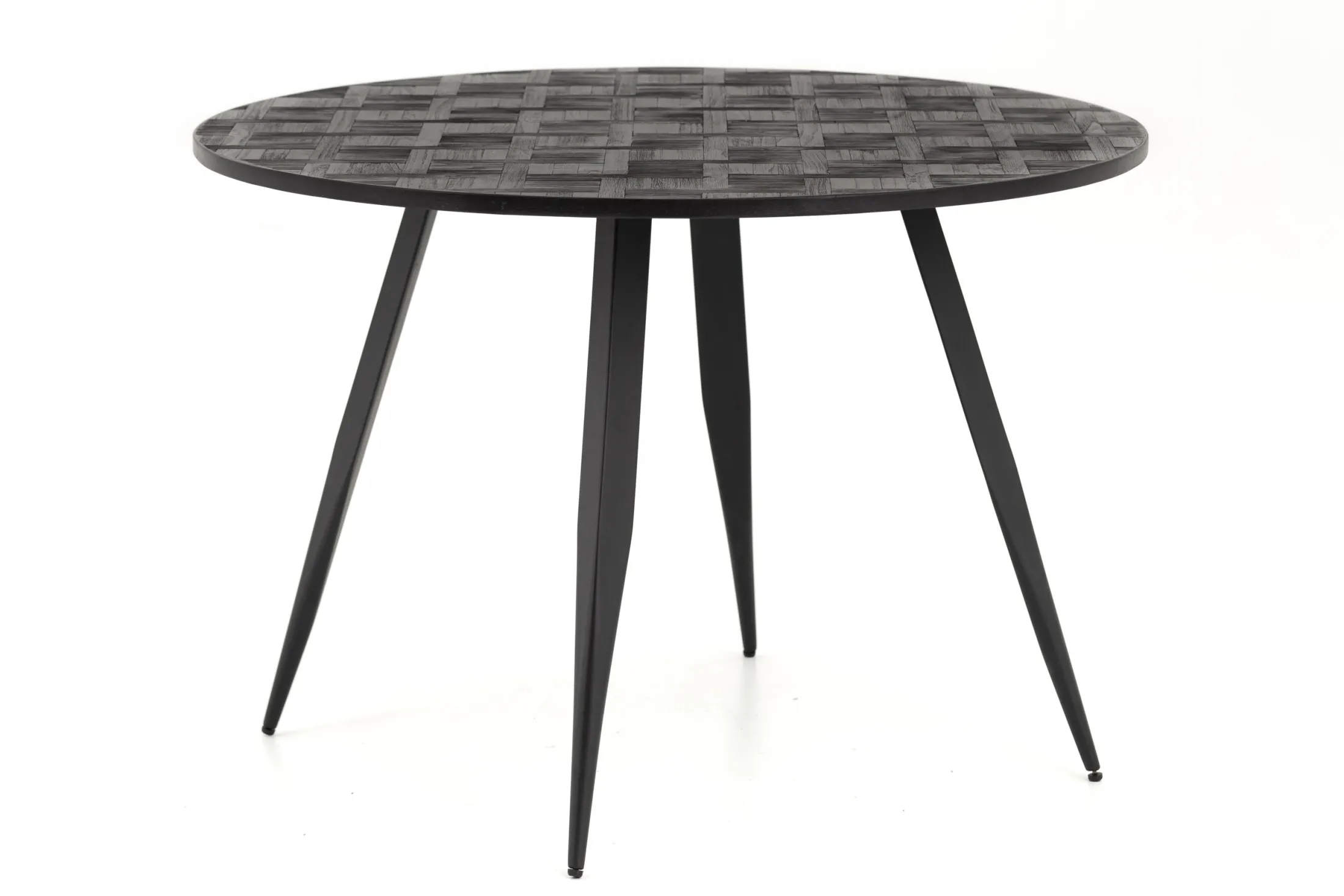 Discount Flamant Robyn, Eettafel, Teruggewonnen Teak, Rond, 110 Cm