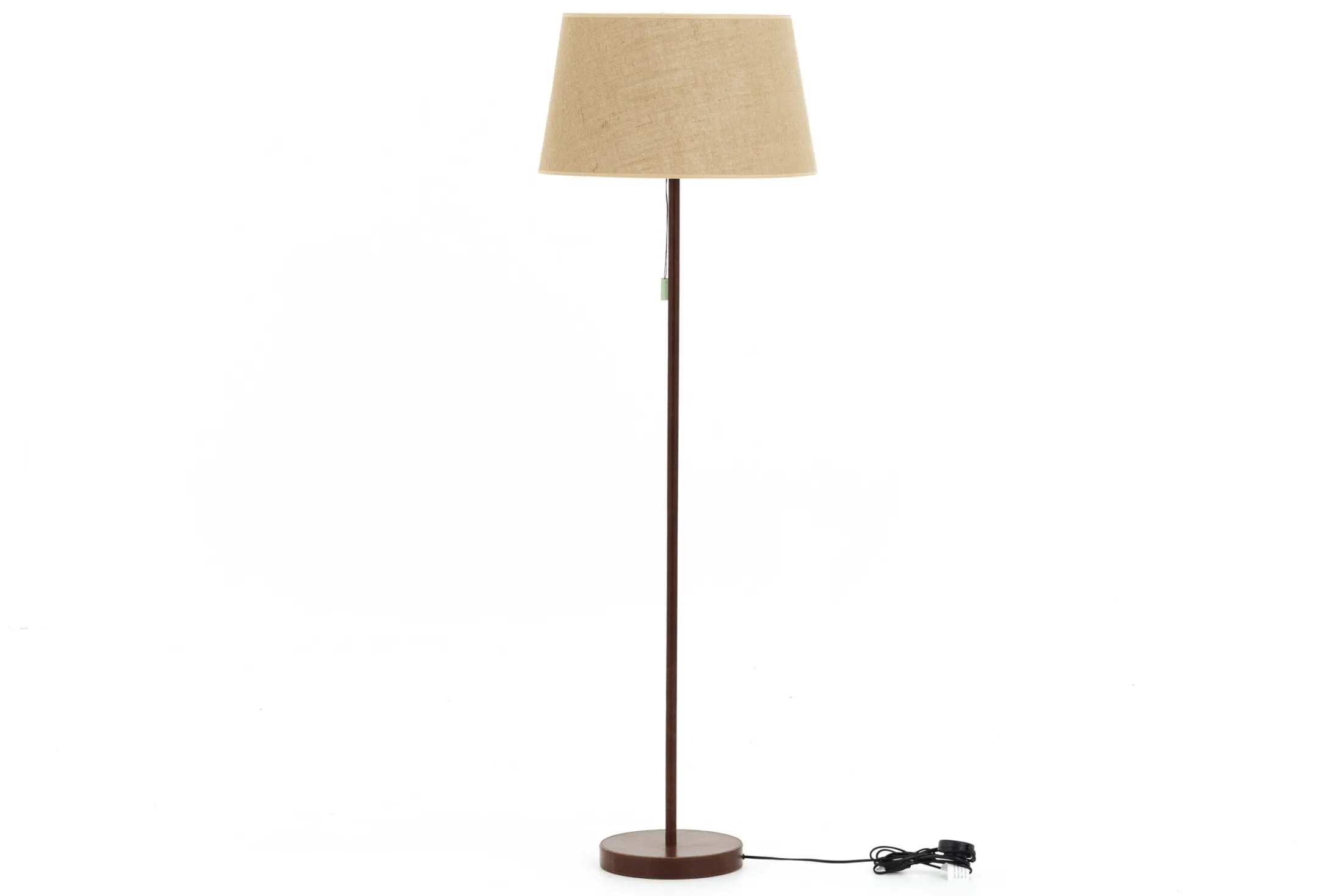 Flamant Roland, Vloerlamp, Leer