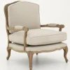 Hot Flamant Sally, Fauteuil, Natuurlijk Linnen