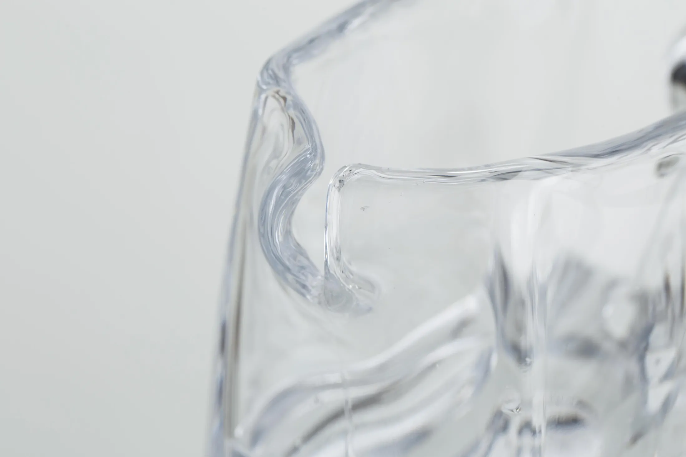 Sale Flamant Senne, Kan, Mondgeblazen Glas
