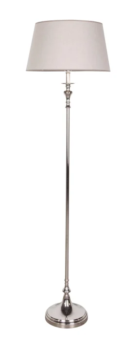 Flamant Sorah, Staande Lamp, Messing En Nikkel