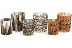 Discount Flamant Sterling, Theelichthouder, Veren, L