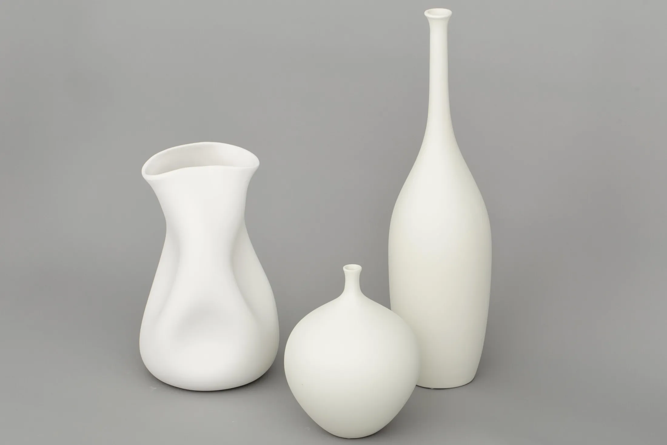 Outlet Flamant Tess, Vaas, Keramiek, Wit, Model 1