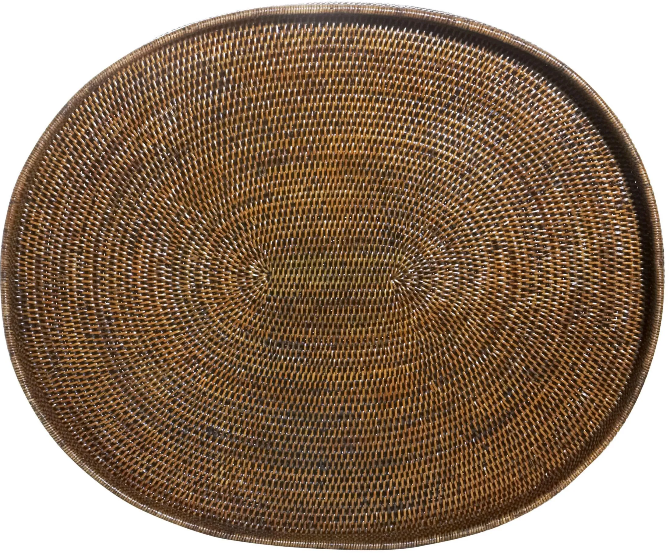 Discount Flamant Togo, Dienblad, Ovaal, Riet