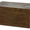 Clearance Flamant Togo, Mand, Met Deksel, Riet