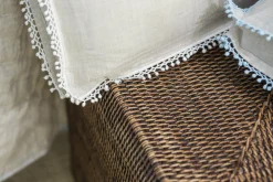 Discount Flamant Togo, Mand, Met Deksel, Riet