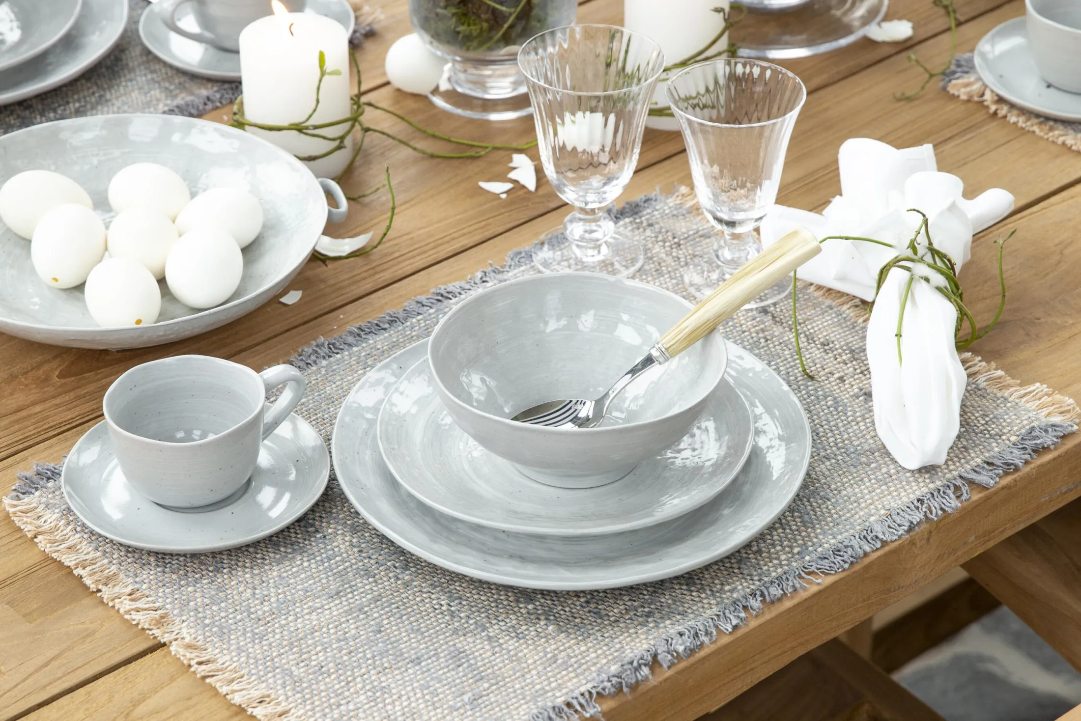 Clearance Flamant Tondo, Tafellepel