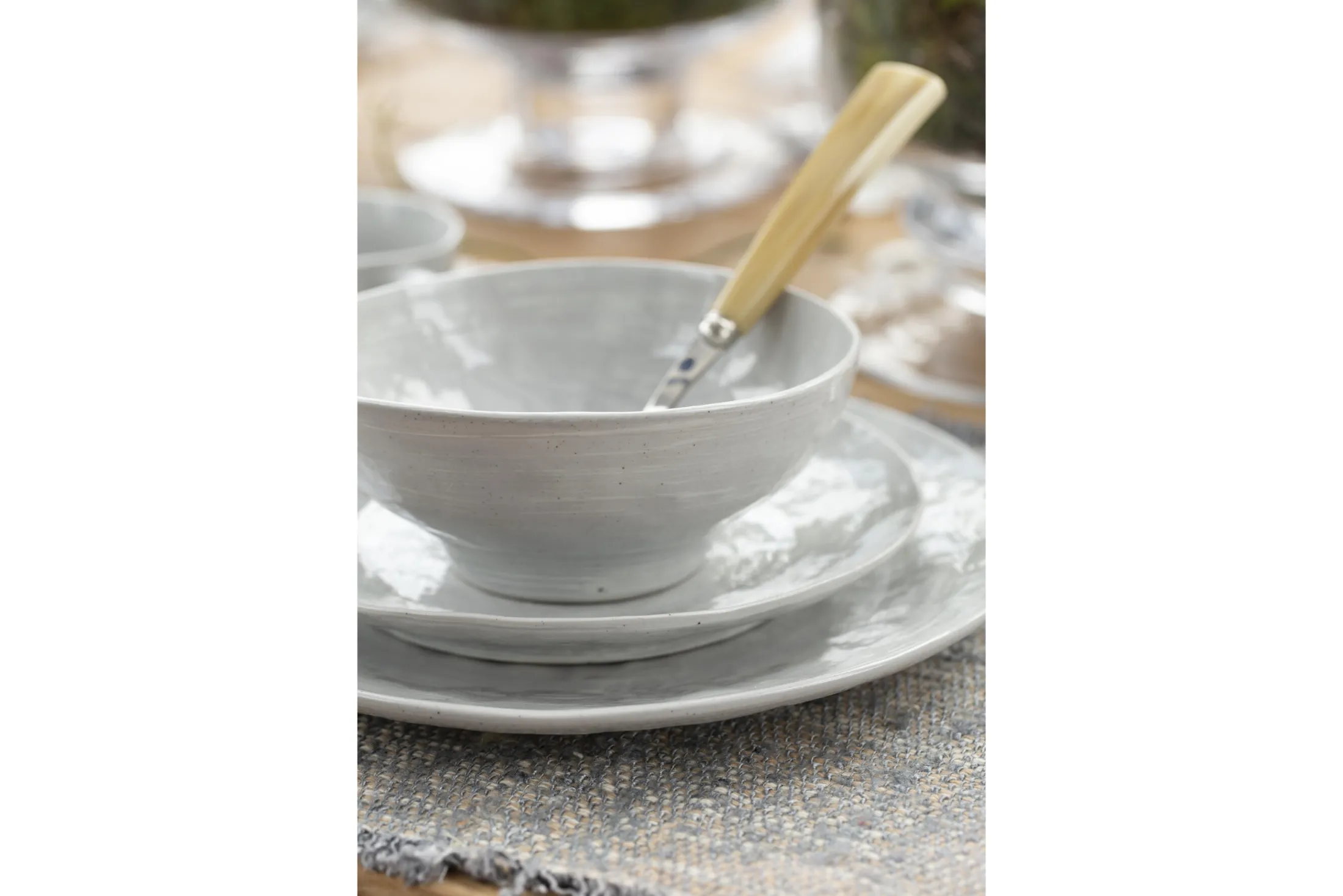 Clearance Flamant Tondo, Tafellepel