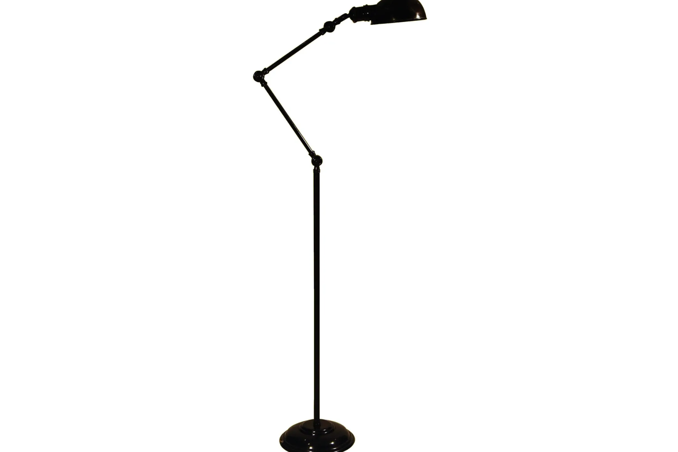 New Flamant Twist, Staande Lamp, Messing, Verstelbaar