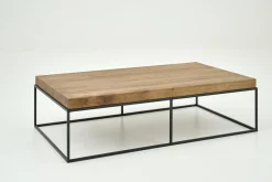 Clearance Flamant Urban, Salontafel, Eiken En Metaal, Lichtbruin