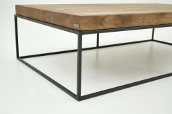 Clearance Flamant Urban, Salontafel, Eiken En Metaal, Lichtbruin