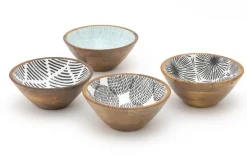 Clearance Flamant Veralie, Kom, Hout, Model 2