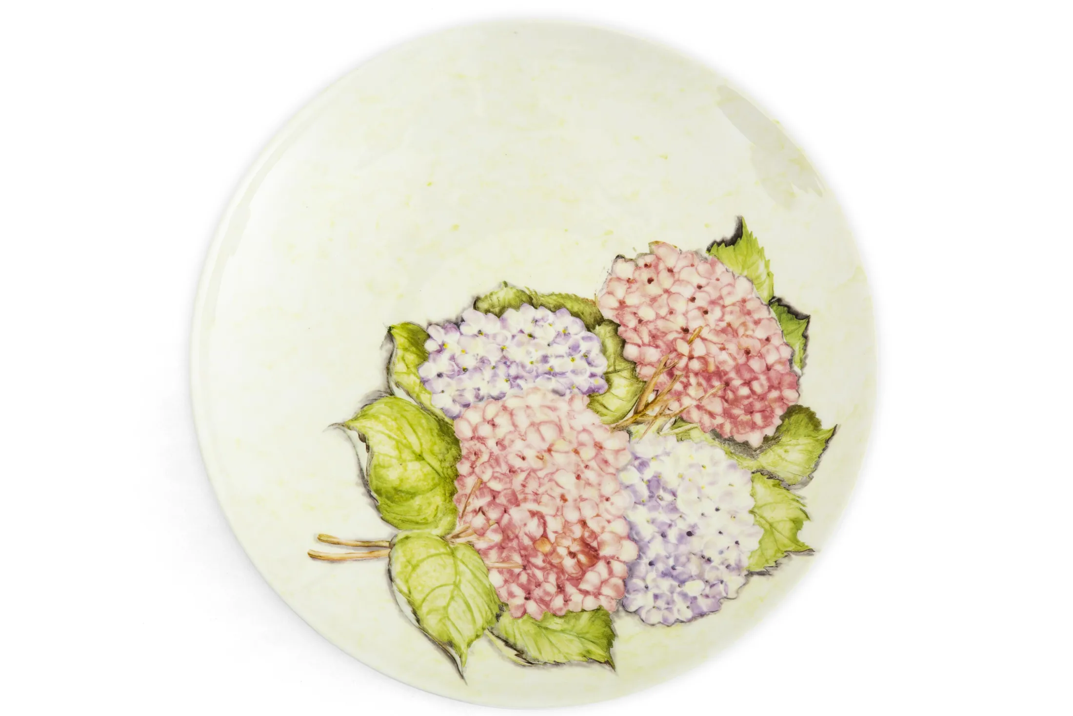 Online Flamant Villosa, Serveerschaal, Keramiek, Bloemen, Rond