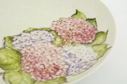 Online Flamant Villosa, Serveerschaal, Keramiek, Bloemen, Rond