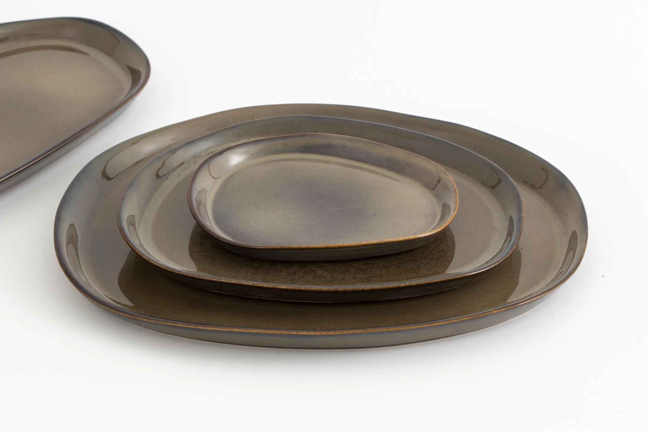 Outlet Flamant Vorm, Bord, Kaki, 28,5Cm
