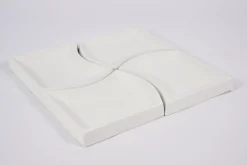 Outlet Flamant Yuni, Kom, Keramiek, Wit, Set Van 4