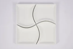 Outlet Flamant Yuni, Kom, Keramiek, Wit, Set Van 4